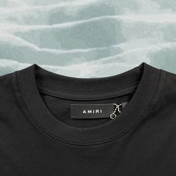 Amiri Men's Black Short Sleeve - Picture 3 of 3